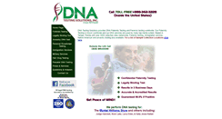 Desktop Screenshot of dnatestingsolutions.com